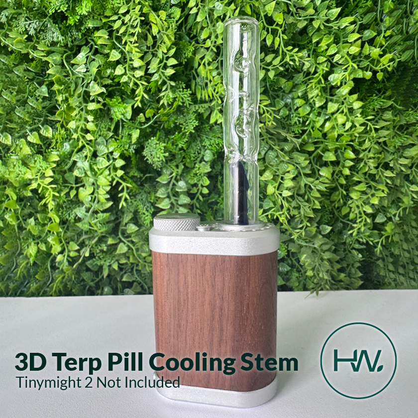 Tinymight 3D Terp Pill Cooling Stem - [Herbware, Melbourne Australia]