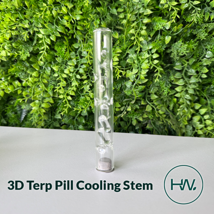 Tinymight 3D Terp Pill Cooling Stem - [Herbware, Melbourne Australia]