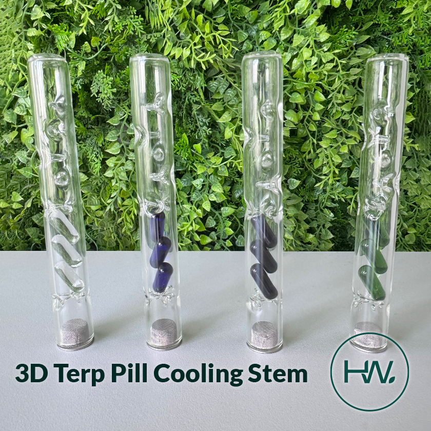 Tinymight 3D Terp Pill Cooling Stem - [Herbware, Melbourne Australia]