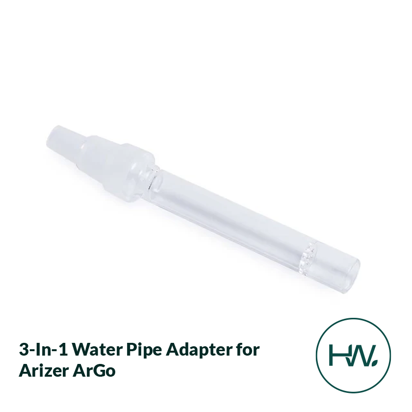 3-In-1 Water Pipe Adapter for Arizer ArGo - Herbware, Victoria Australia