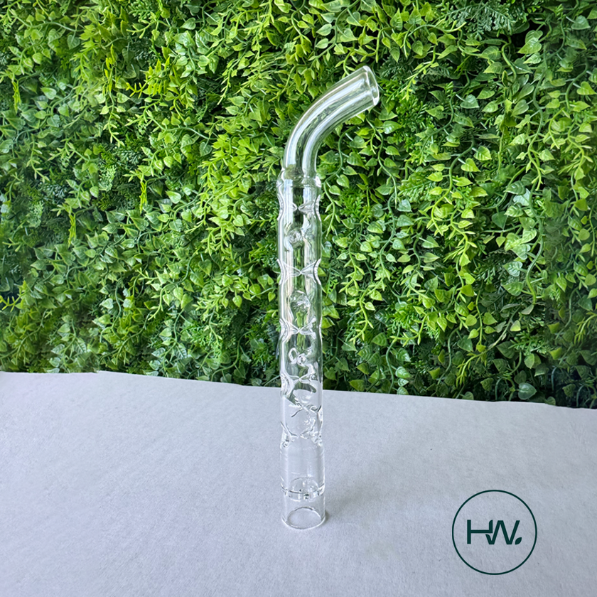 Arizer Ultra Dry Glass Stem Bent - Herbware, Australia