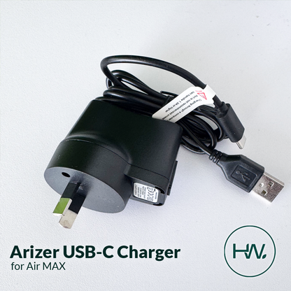 Arizer USB-C Charger AU Plug - [Herbware, Melbourne Australia]