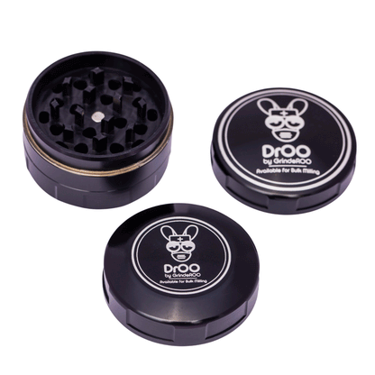 Grinderoo DROO 55mm Herb Grinder - [Herbware, Melbourne Australia]