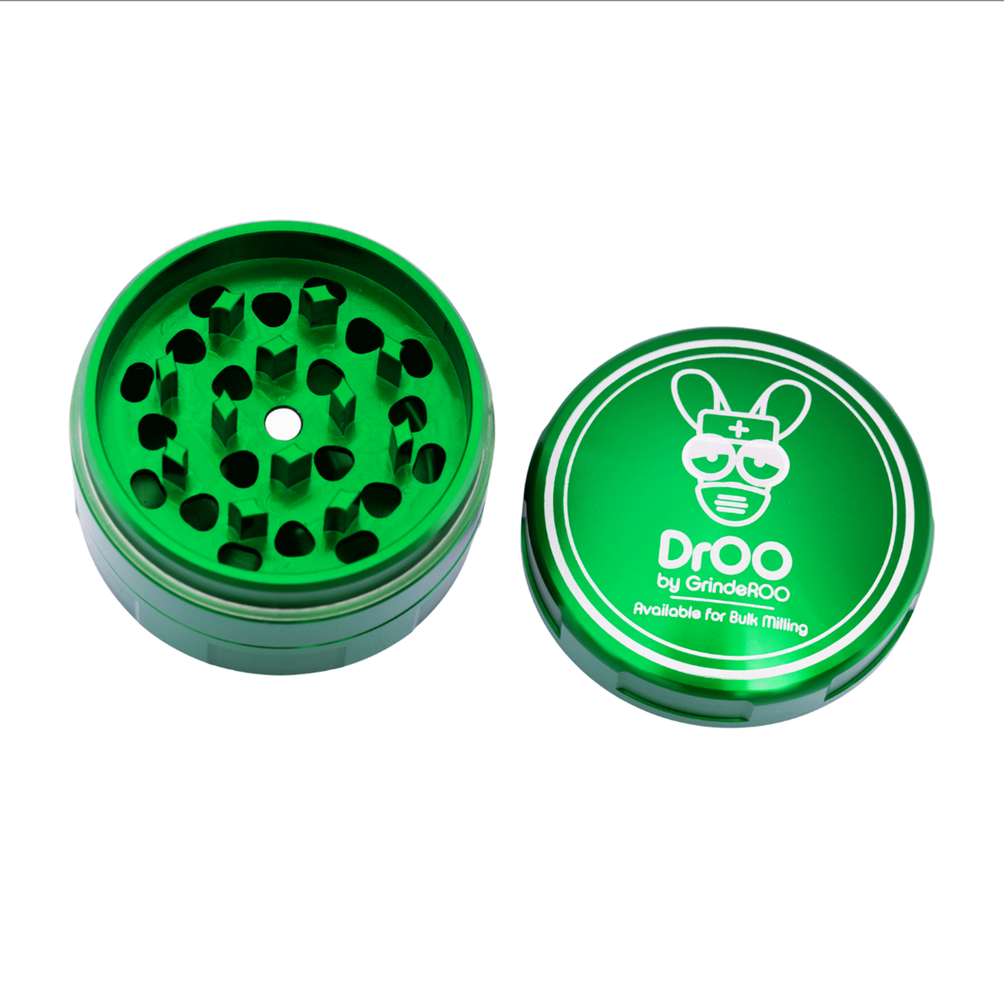 Grinderoo DROO 55mm Herb Grinder - [Herbware, Melbourne Australia]