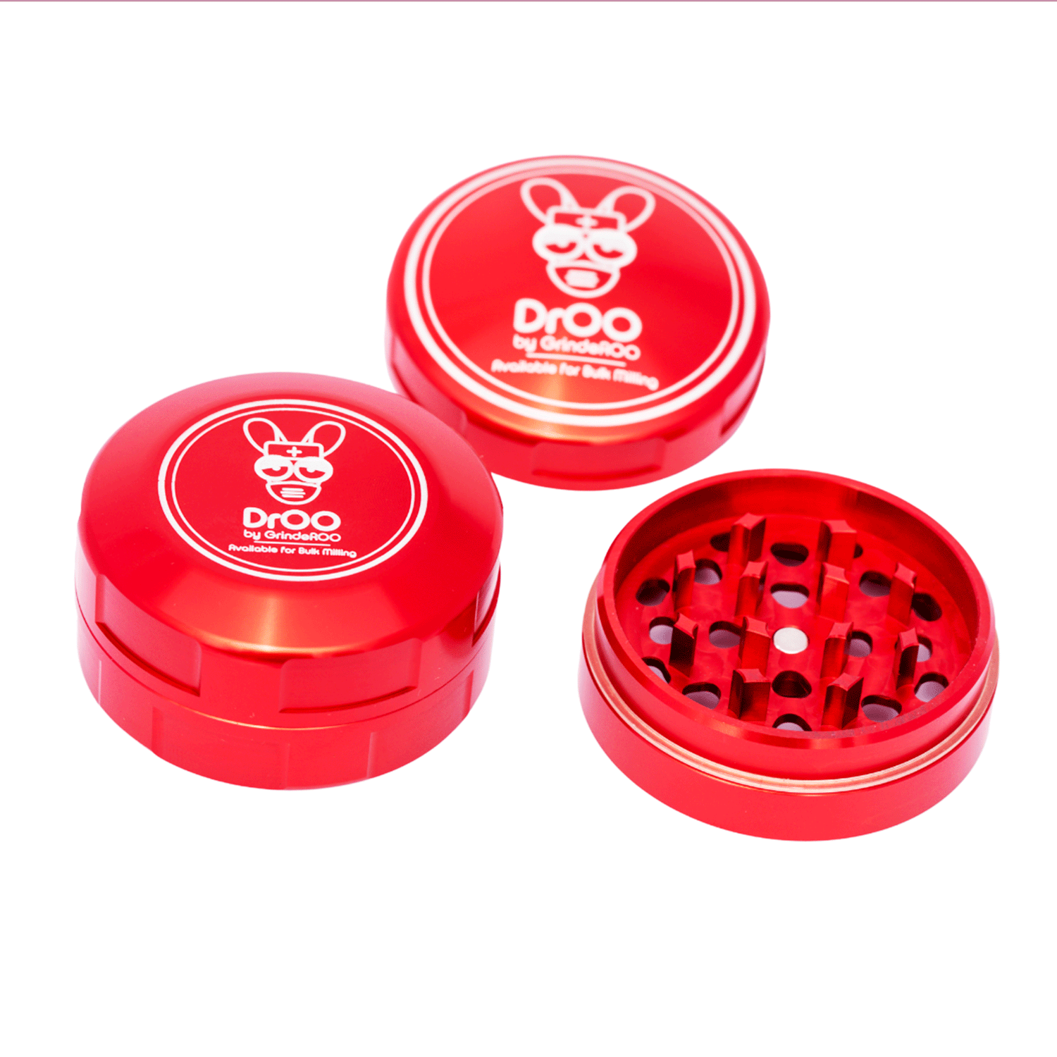 Grinderoo DROO 55mm Herb Grinder - [Herbware, Melbourne Australia]