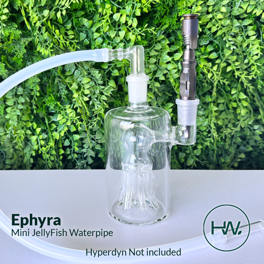 Ephyra Mini Jellyfish Waterpipe - Herbware, Victoria Australia 