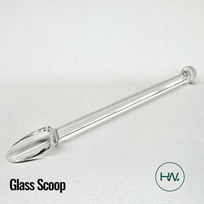 Glass Scoop for Dry Herb Vaporizers - [Herbware, Melbourne Australia]