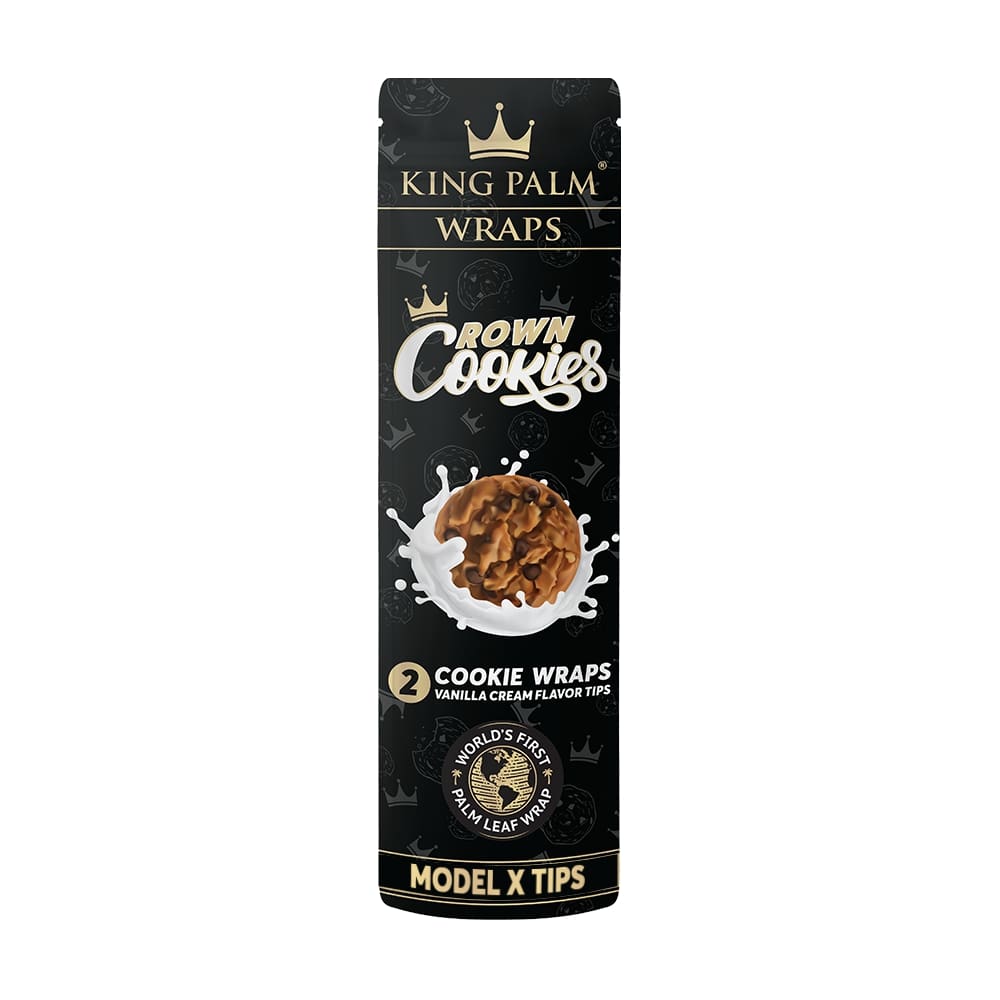 King Palm Crown Cookies Wraps 2 Pack - [Herbware, Melbourne Australia]