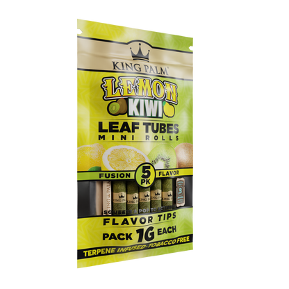 King Palm Lemon Kiwi Mini Rolls 5 Pack - [Herbware, Melbourne Australia]