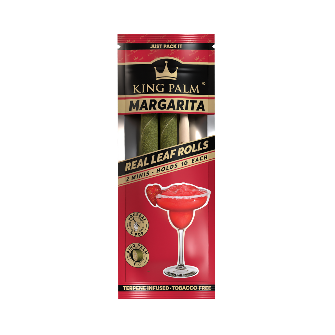 King Palm Margarita Mini Rolls 2 Pack - [Herbware, Melbourne Australia]