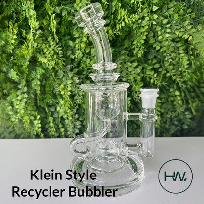 Klein Style Recycler Bubbler - Herbware, Victoria Austalia