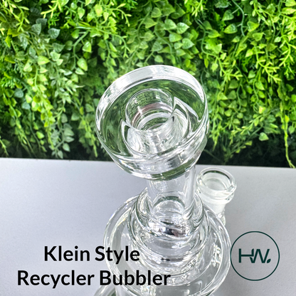 Klein Style Recycler Bubbler - Herbware, Victoria Austalia