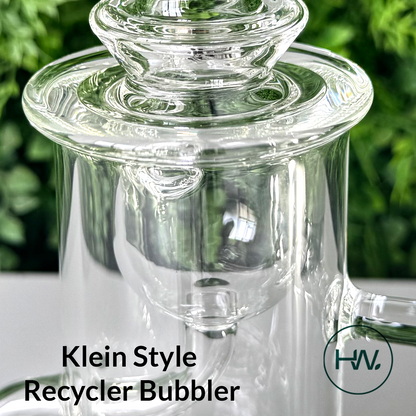 Klein Style Recycler Bubbler - Herbware, Victoria Austalia