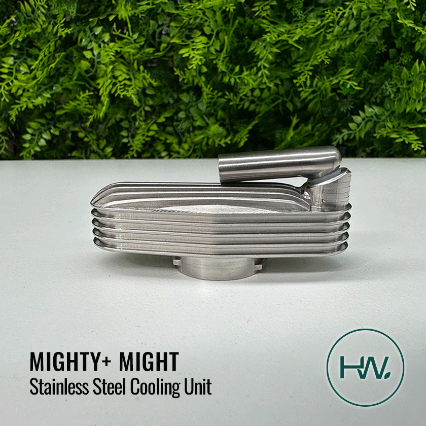 Mighty+ Mighty Stainless Steel Cooling Unit - [Herbware, Melbourne Australia]