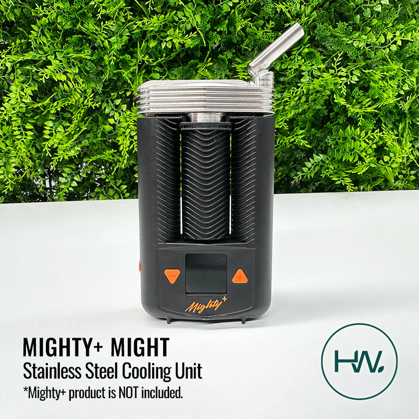 Mighty+ Mighty Stainless Steel Cooling Unit - [Herbware, Melbourne Australia]