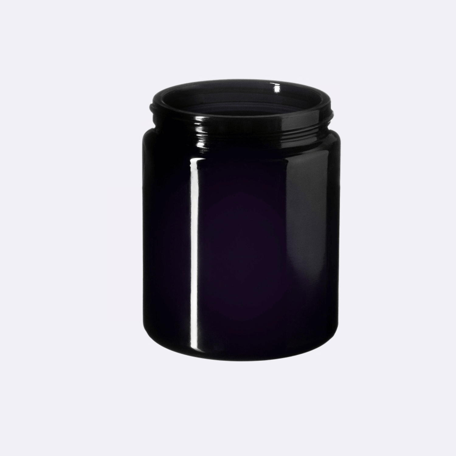 100ml Miron Violettglas Wide Neck Jar - [Herbware, Melbourne Australia]