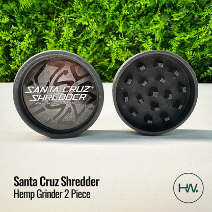 Santa Cruz Shredder Hemp Grinder 2 Piece - [Herbware, Melbourne Australia]