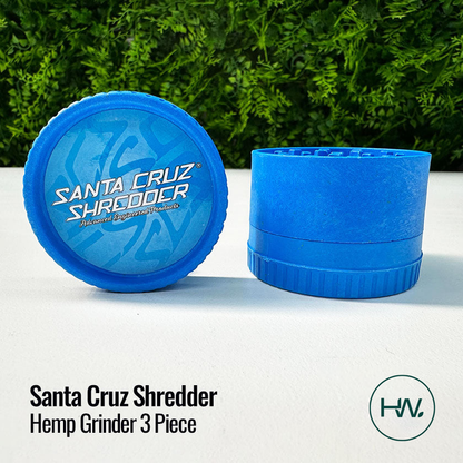 Santa Cruz Shredder Hemp Grinder 3 Piece - [Herbware, Melbourne Australia]