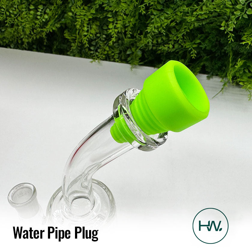 Water Pipe Silicone Plug - [Herbware, Melbourne Australia]